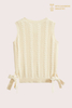 Kid's Premium Cable Knit Cotton Cashmere Vest | Luxury Childrenswear OEM Manufacturer