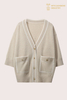 remium 100% Cashmere Knit Cardigan | Sophisticated Quiet Luxury OEM Manufacturer