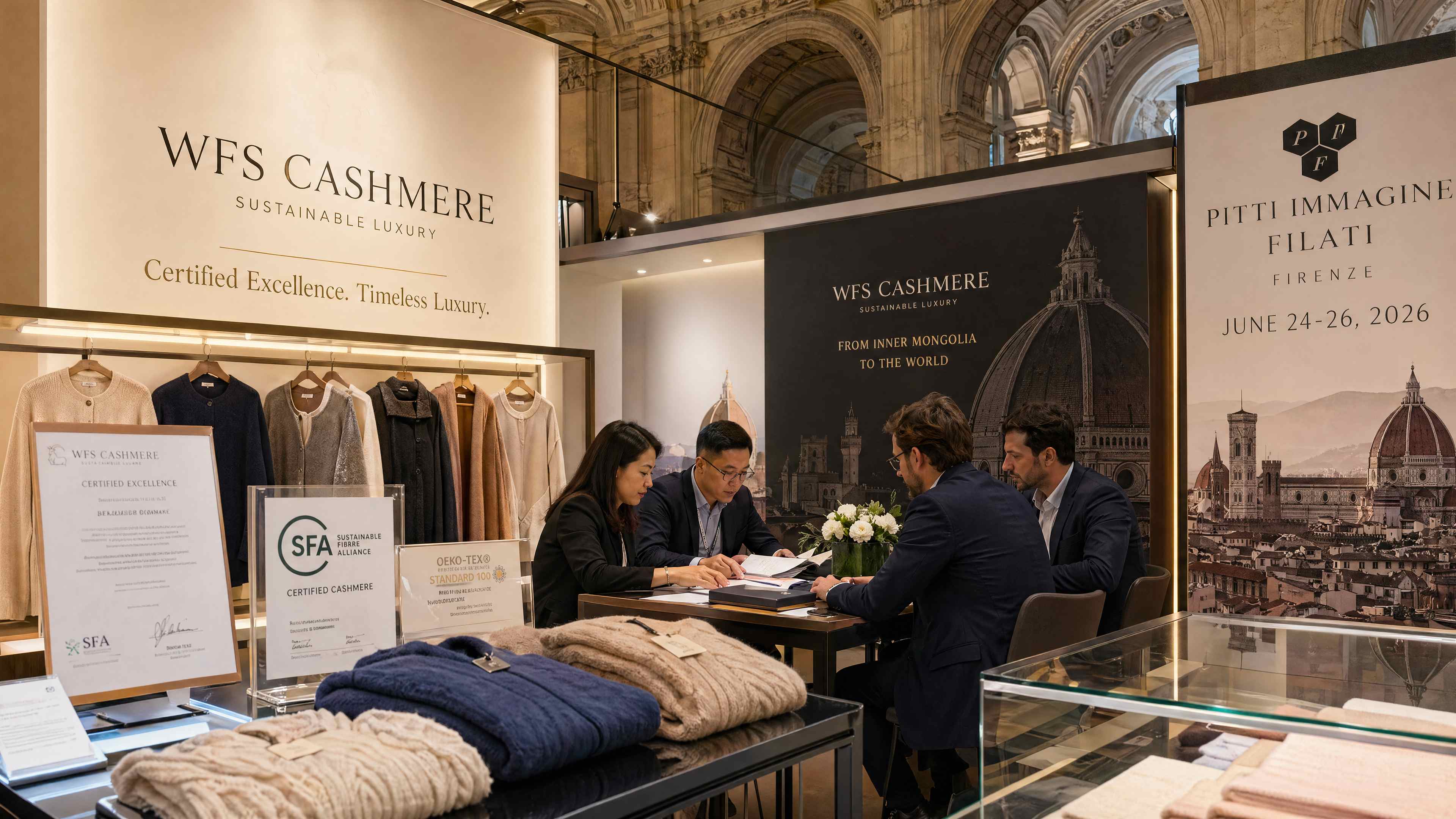 Responsible Cashmere Manufacturing